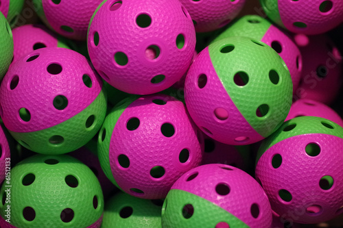 Принти на полотні Floorball balls