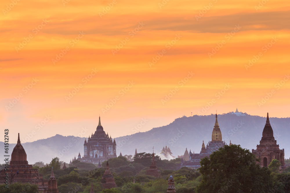Ancient Temples in Bagan