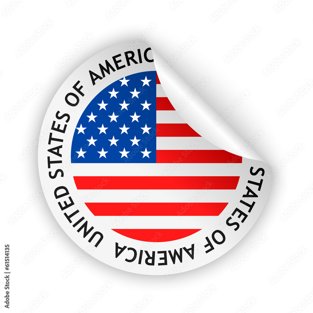 vector flag bent sticker vector flag bent sticker