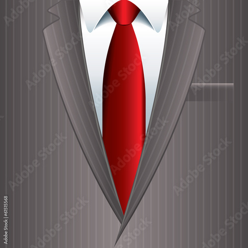 Man suit background vector illustration