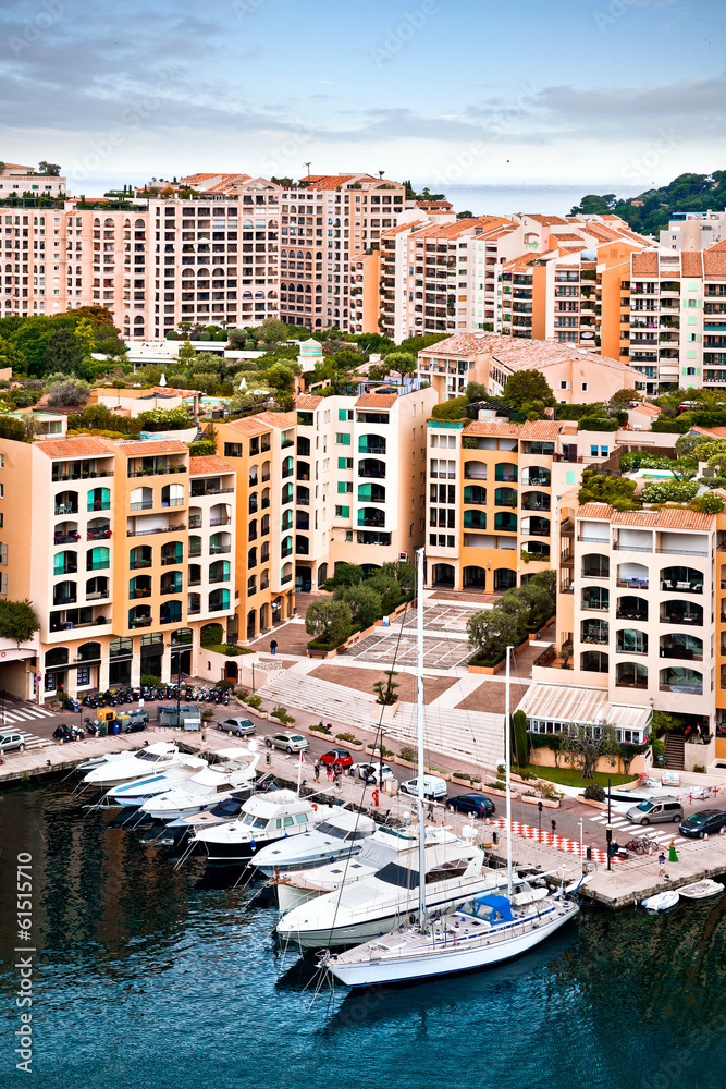 Port of Monaco. Seascape.