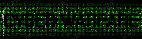 Cyber warfare text on hex code illustration © Stephen Finn