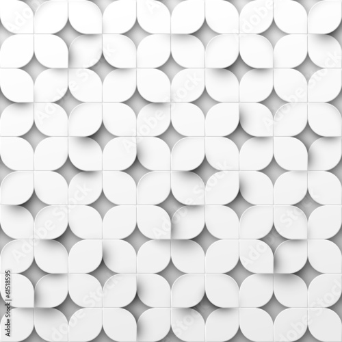 Fototapeta Naklejka Na Ścianę i Meble -  White vector geometric background