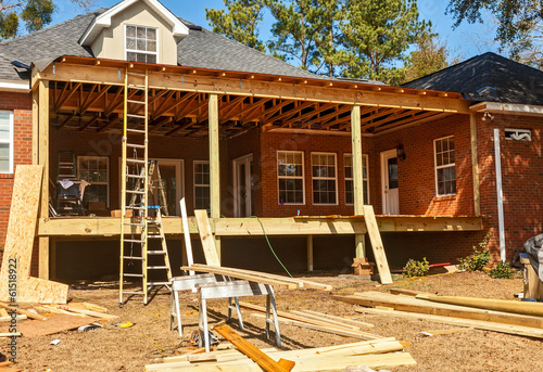 Backyard Deck Reconstruction