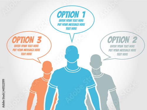 BUSINESSMAN OPTION TEMPLATE STEP RANKING ORANGE 2