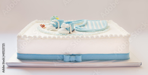 Fototapeta Naklejka Na Ścianę i Meble -  Baby birthday cake