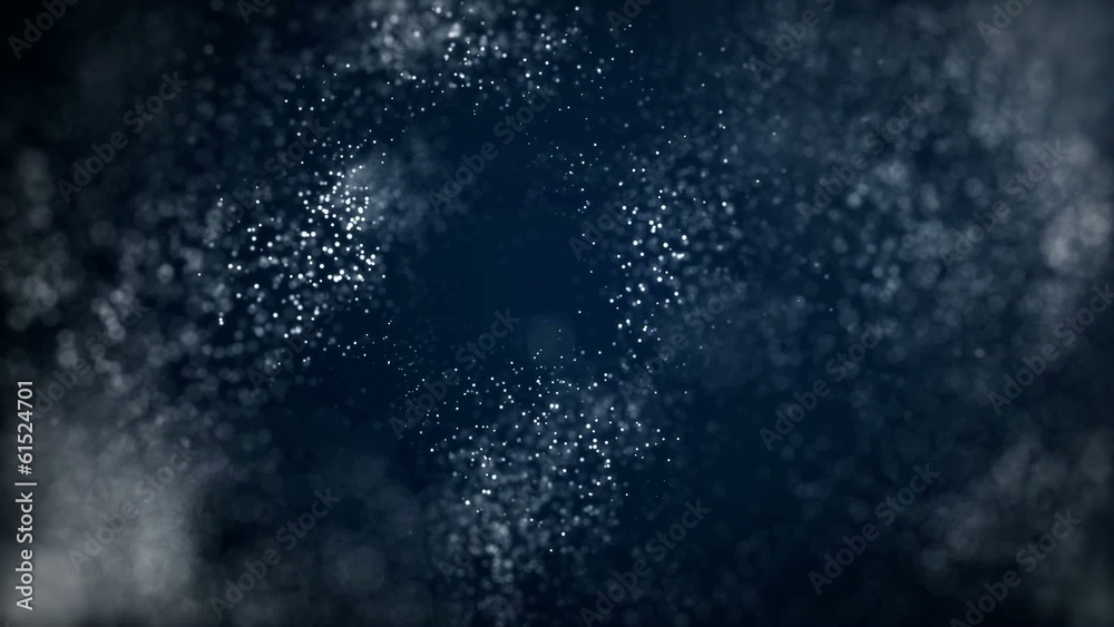 Flying particles