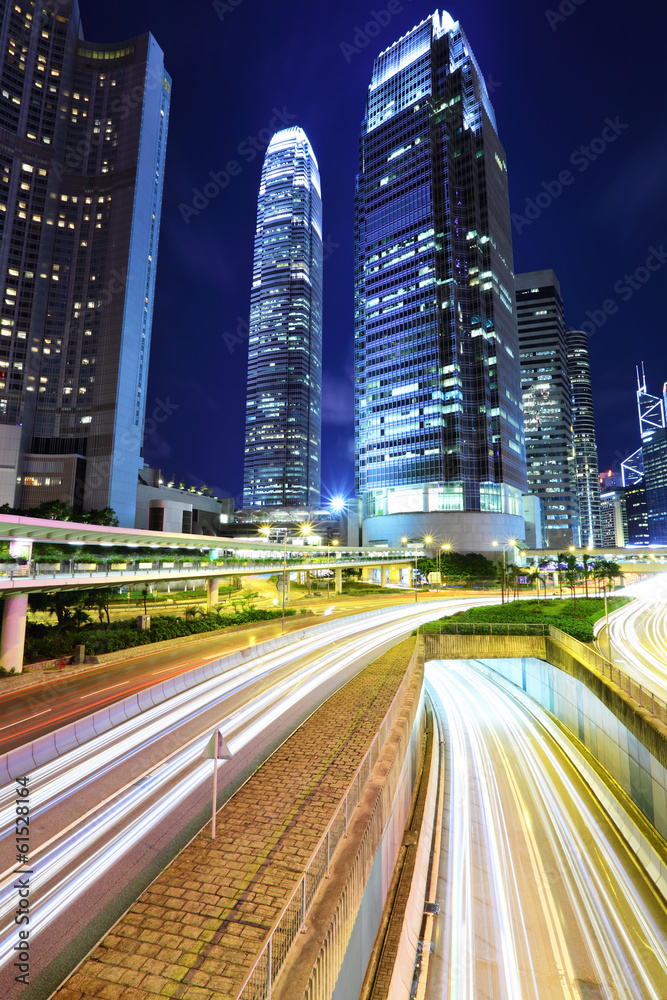 Hong Kong downtown