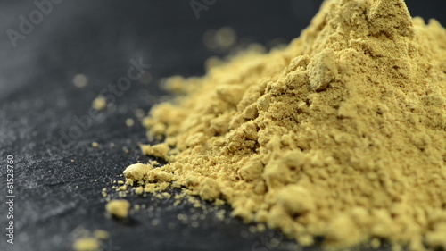 Fresh Ginger Powder (loopable full HD video file)