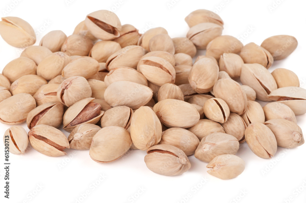 Many pistachios