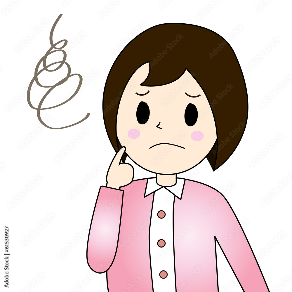 もやもや悩む主婦 Stock イラスト Adobe Stock もやもや悩む主婦 Stock イラスト Adobe Stock