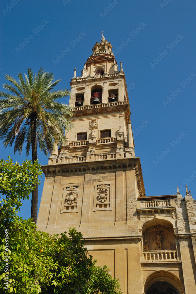 Minanet of The Great Mosque of Cordoba, Spain