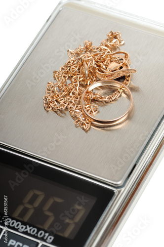 Jewelry scrap electronic scales