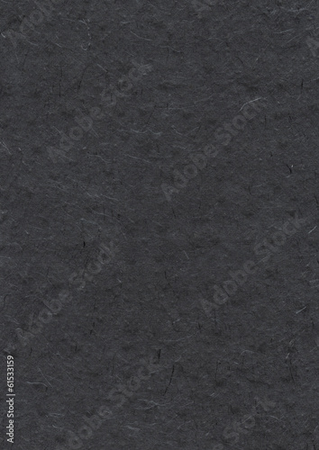 Natural nepalese recycled black paper texture