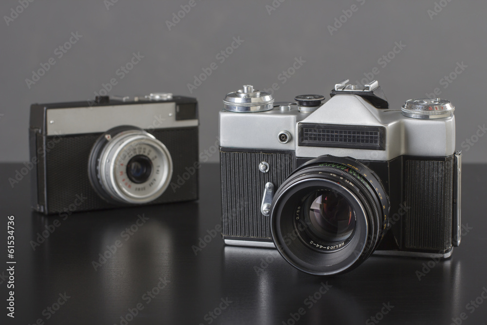 Film cameras that had been popular in the past