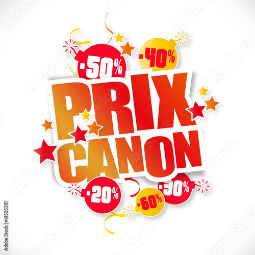 Prix canon