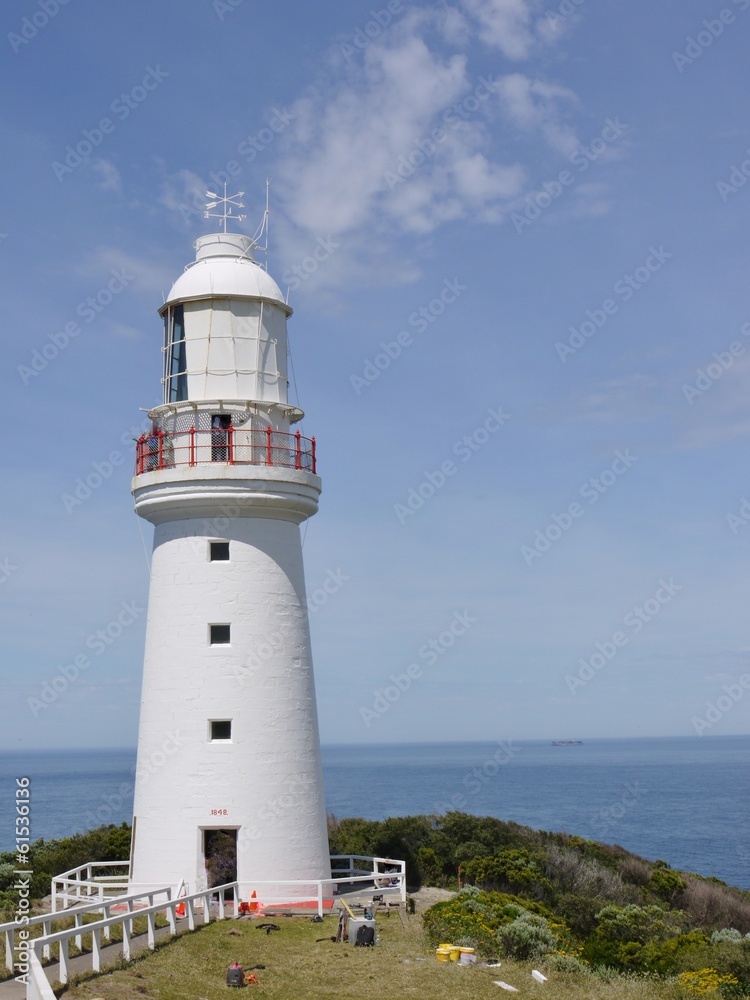 Cape Otway Lighthouse on Cape Otway in Victoria