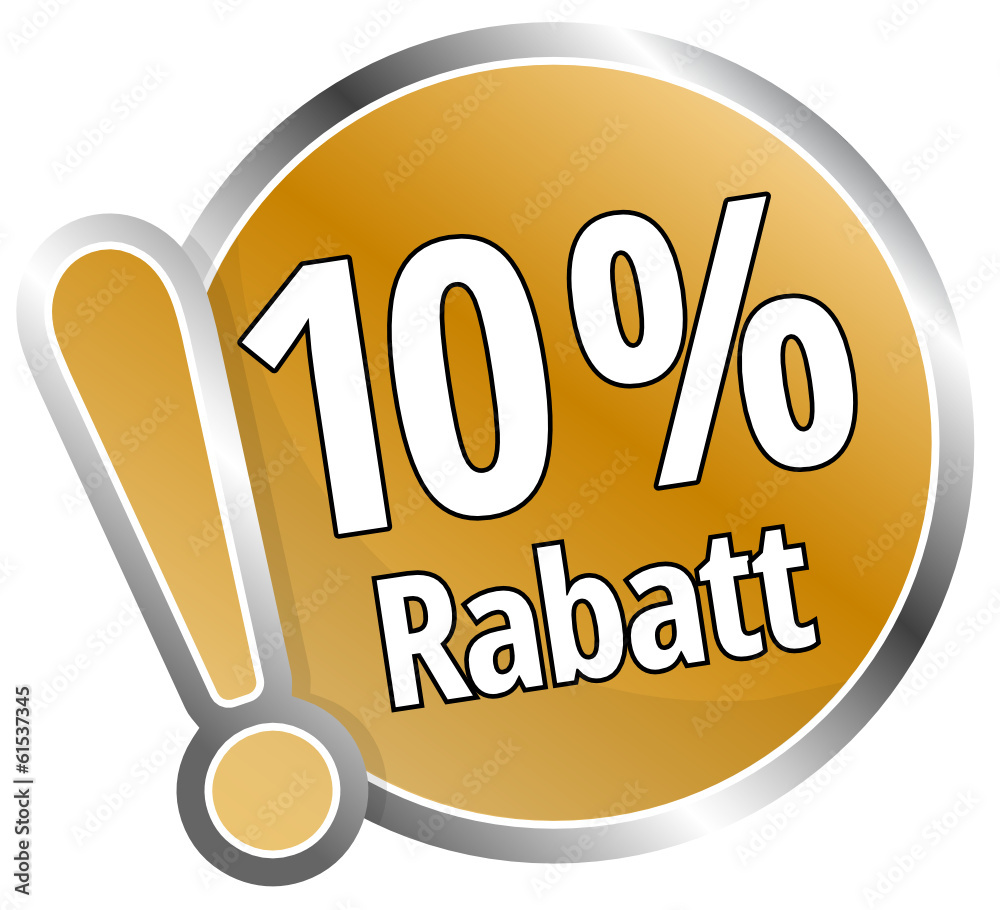10 % Rabatt