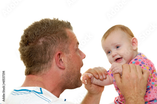 Father and baby