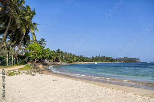 Mirissa beach at Sri Lanka