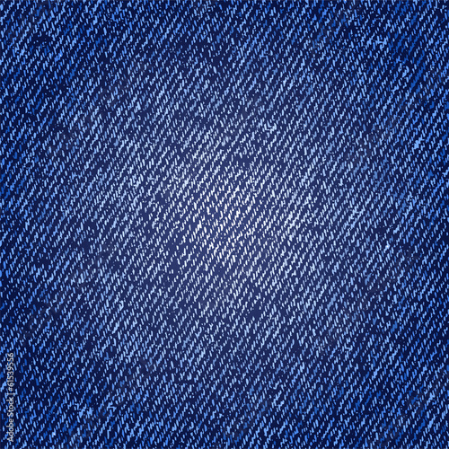 Photorealistic illustration of jeans texture.