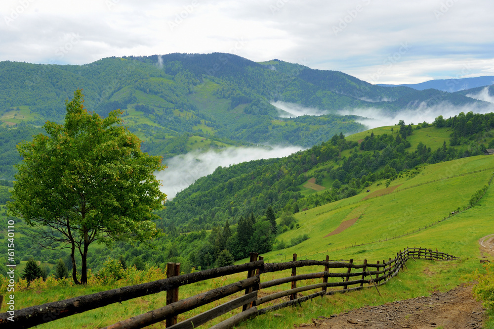 Mountain landscape Mountain landscape
