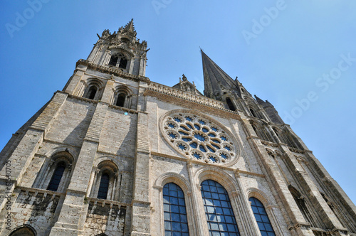 France,  the Chartres cathedral in  Eure et Loir photo