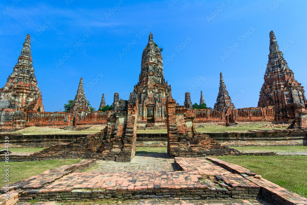 Wat Chaiwatthanaram, Ayuthaya Province, Thailand Wat Chaiwatthanaram, Ayuthaya Province, Thailand
