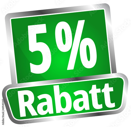 5 % Rabatt