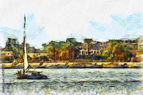 Sailing on the Nile