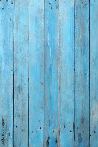 Obraz na płótnie Old blue wood plank background w salonie