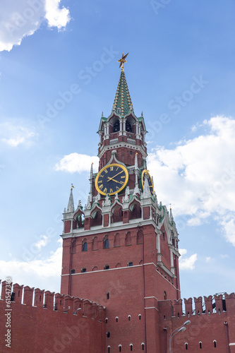 Spasskaya tower on Red Square