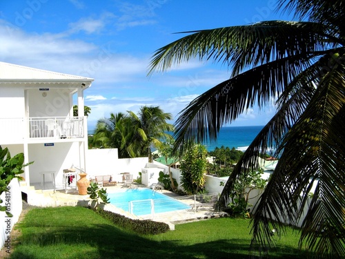 Maison créole, Antilles françaises photo