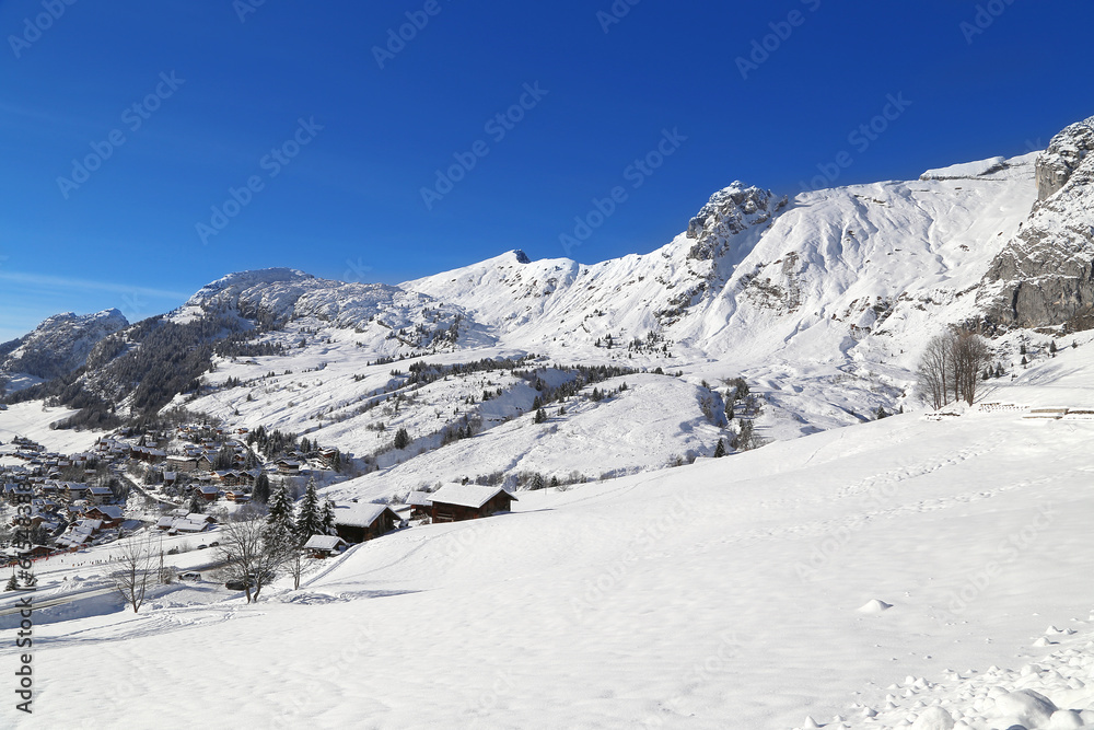 Obraz premium Grand Bornand - Montagne