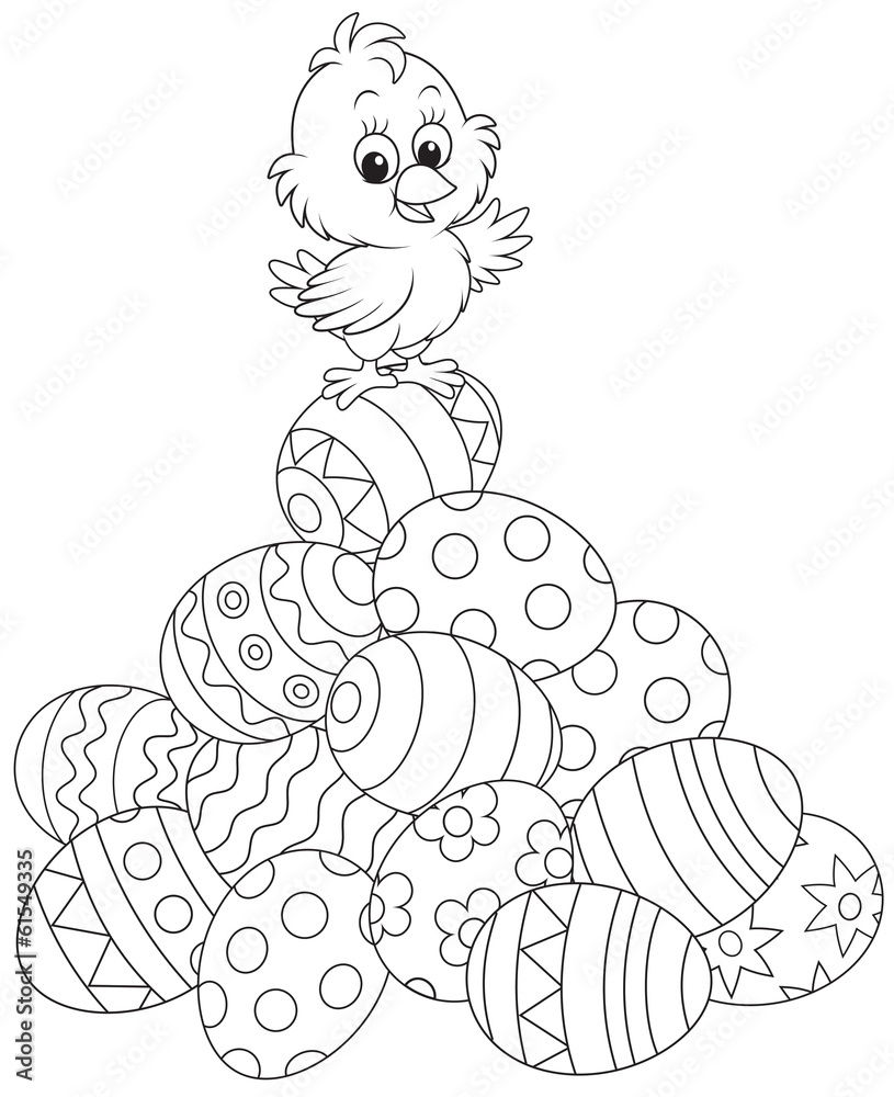 Obraz premium Easter Chick