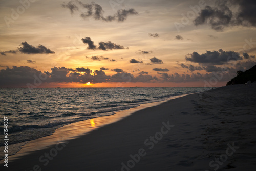 Sunset on the beach © Ilia Baksheev