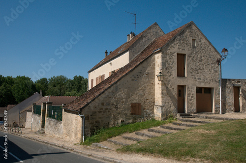 France, the picturesque village of Sagy photo