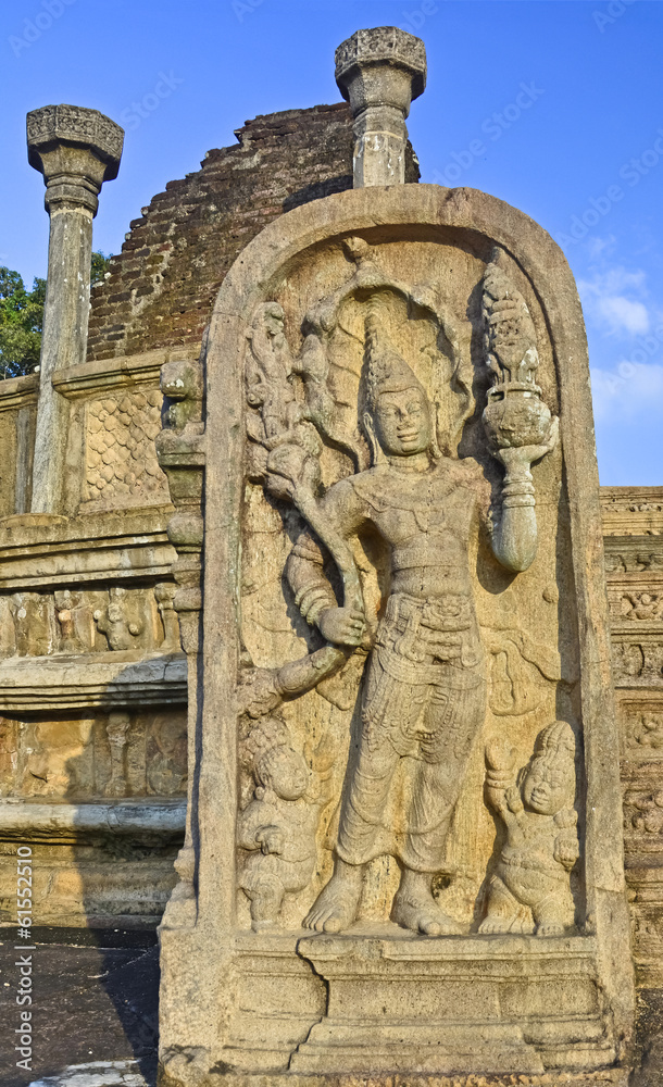Polonnaruwa Ancient Guard Stone