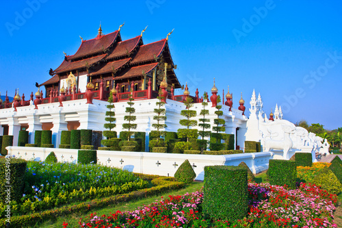 Ho Kham Luang in Chiang Mai province of Thailand