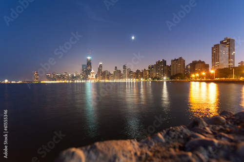 Fototapeta Naklejka Na Ścianę i Meble -  Chicago panorama