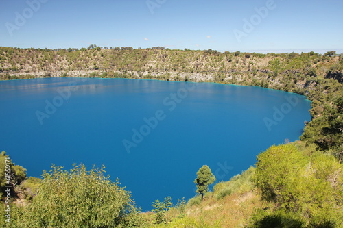 The Blue Lake in Mount Gambier Region, South Australia