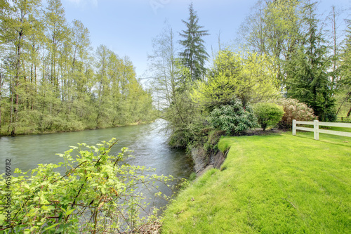 Picturesque nature. River