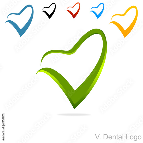 V. Dental Logo