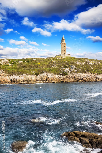 Hercules tower (lighthouse), La Coruña, Galicia, Spain, UNESCO