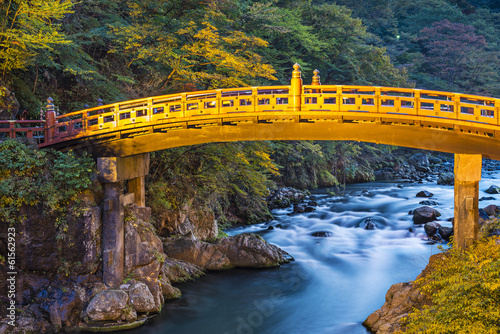 Shinkyo Sacred Bridge of Nikko, Japan