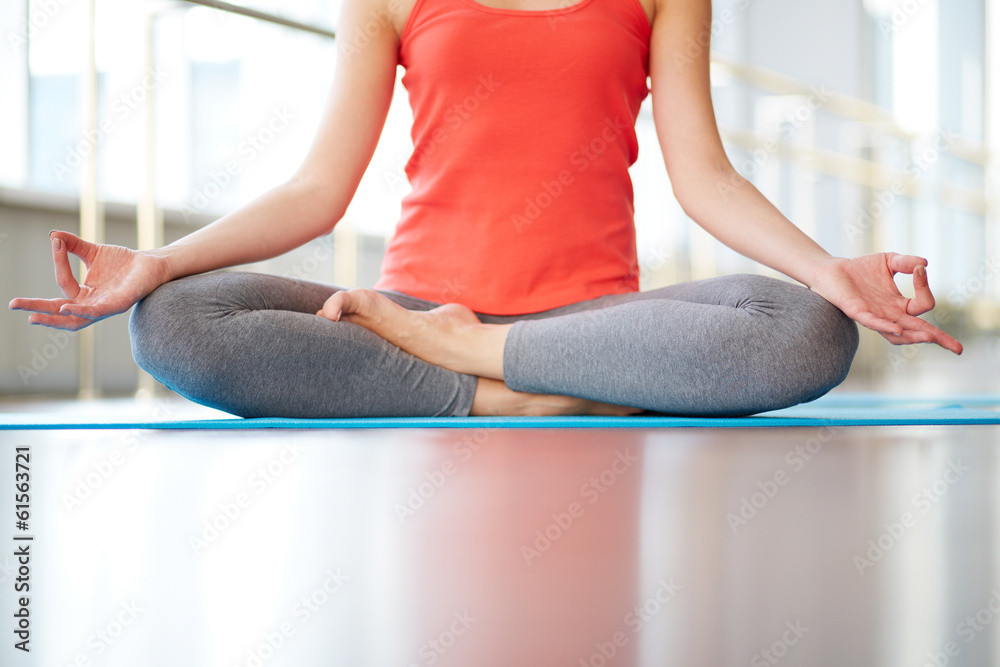 Lotus position Lotus position