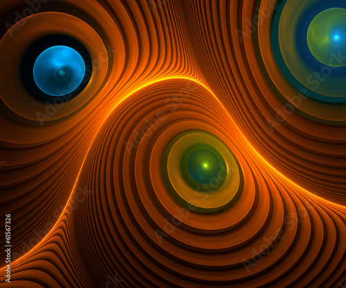 Computer generated fractal artwork