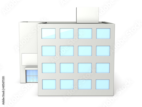 Miniature models of buildings