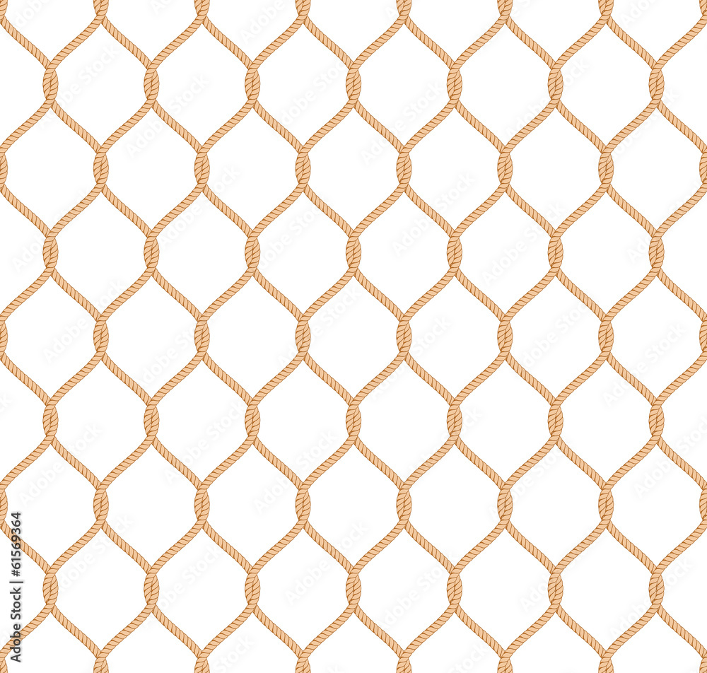 Rope marine net pattern Rope marine net pattern