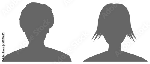 the woman and man icon